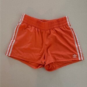 Adidas Orange Athletic Shorts